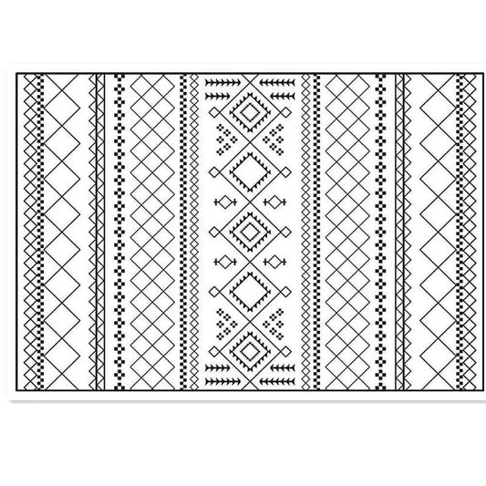 Ethnic Wind Geometric Carpet