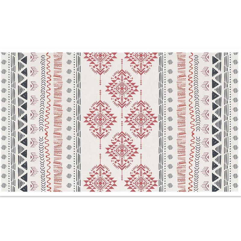 Pink Intricate Pattern Cashmere Rug