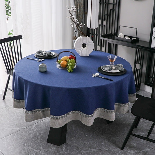 Round Tablecloth with Chinese Element